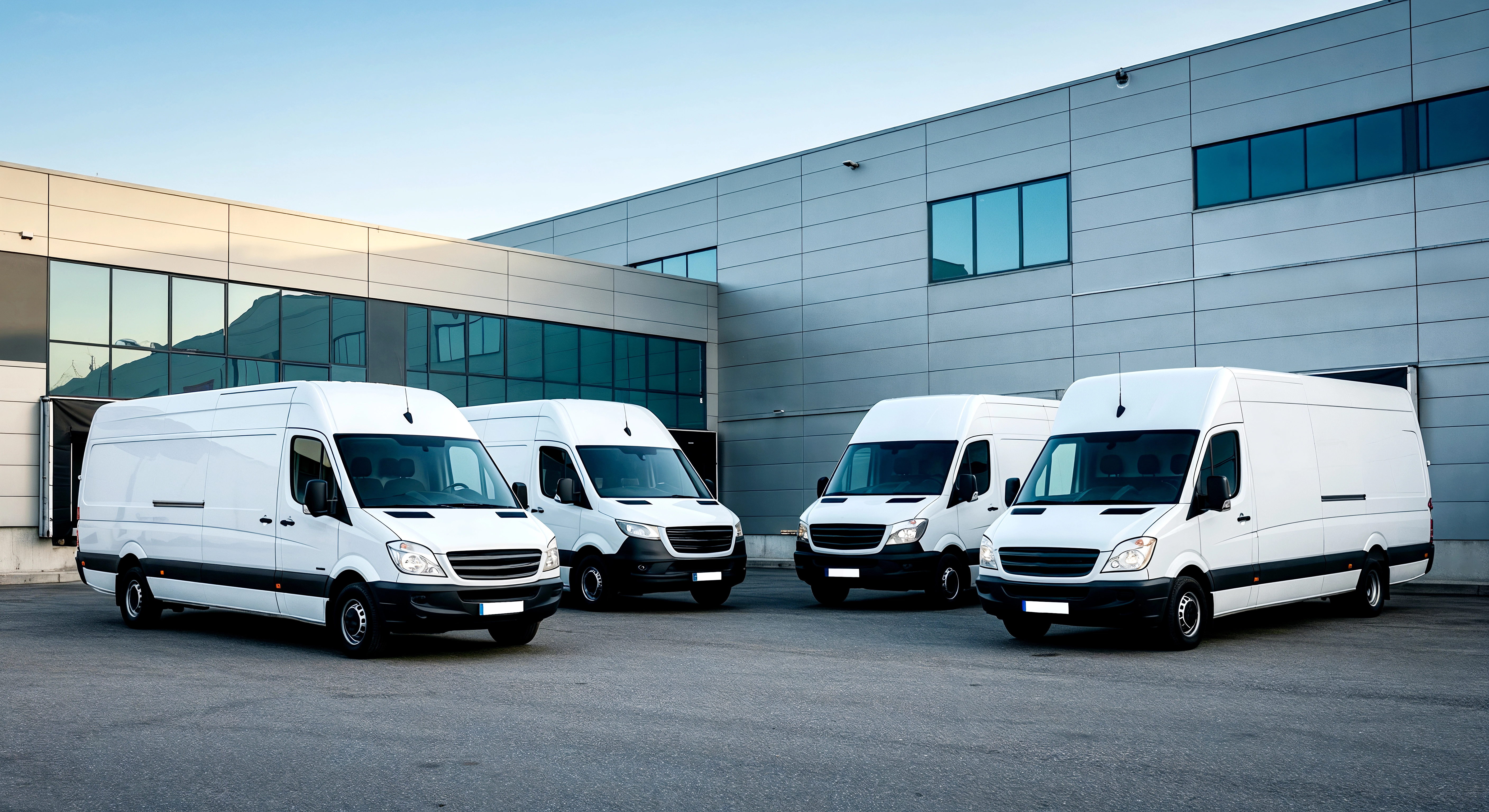 Chiller Fleet refrigerated vans ready for rental in Dubai and Sharjah